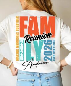 Family Reunion 2026 Vacation Shirt - Custom Group Trip Tee 1