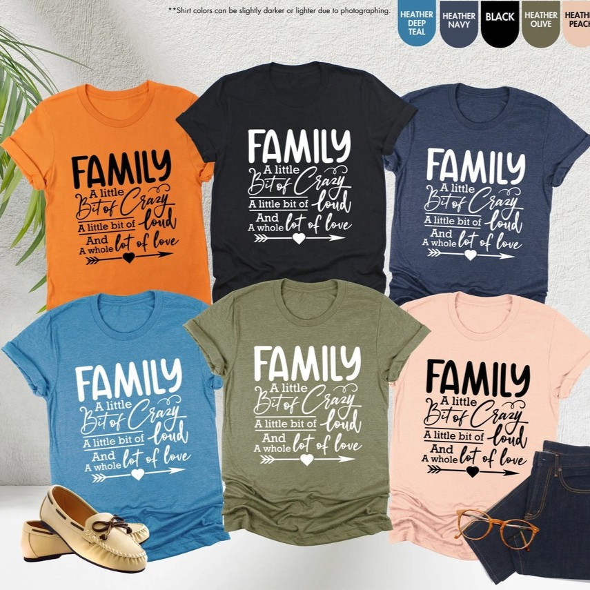 Family Together Shirt - Matching Family Trip and Love Tee 7 Family Together Shirt - Matching Family Trip and Love Tee