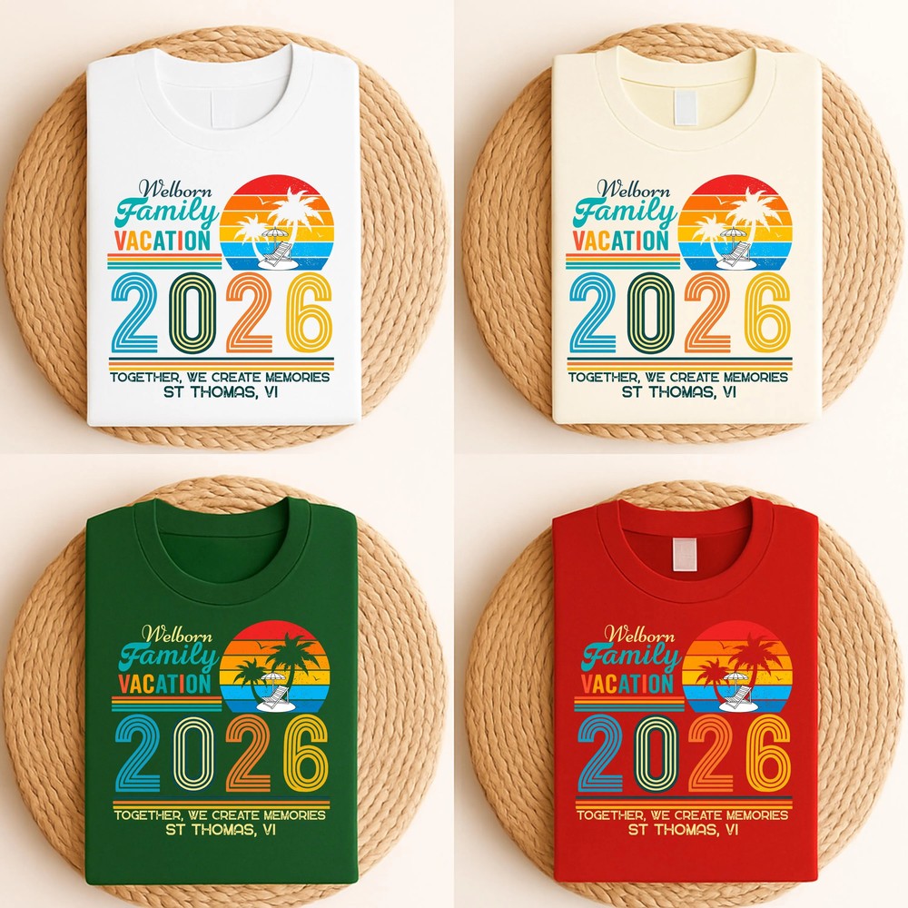 Family-Vacation-2026-Shirt-Creating-Memories-Beach-Outfit-Family-Vacation-2026-Shirt-Creating-Memories-Beach-Outfit-3 Family Vacation 2026 Shirt - Creating Memories Beach Outfit 2