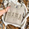 Floral Mama Sweatshirt - Retro Cute Mom Hoodie - Mother's Day Gift 3