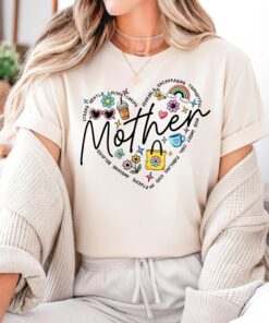 Floral Mother Heart Shirt - Mom Life Tee - Mother's Day Outfit