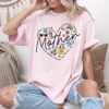 Floral Mother Heart Shirt - Mom Life Tee - Mother's Day Outfit 5