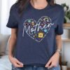 Floral Mother Heart Shirt - Mom Life Tee - Mother's Day Outfit 6