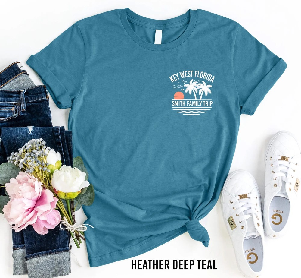 Front-Back-Family-Beach-Shirt-Custom-Name-Vacation-Front-Back-Family-Beach-Shirt-Custom-Name-Vacation-Tee-2 Front & Back Family Beach Shirt - Custom Name Vacation Tee 1