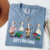 Funny Goose Dad Shirt - Silly Goose Graphic Tee - Sarcastic Dad Gift 1