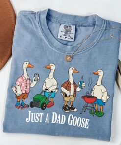 Funny Goose Dad Shirt - Silly Goose Graphic Tee - Sarcastic Dad Gift 1