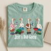 Funny Goose Dad Shirt - Silly Goose Graphic Tee - Sarcastic Dad Gift 2