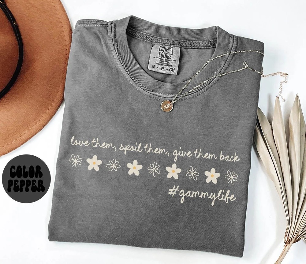 Gammy-Daisy-Flowers-Shirt-New-Grandparents-Gift-for-Women-Gammy-Daisy-Flowers-Shirt-New-Grandparents-Gift-for-Women-6 Gammy Daisy Flowers Shirt - New Grandparents Gift for Women 5