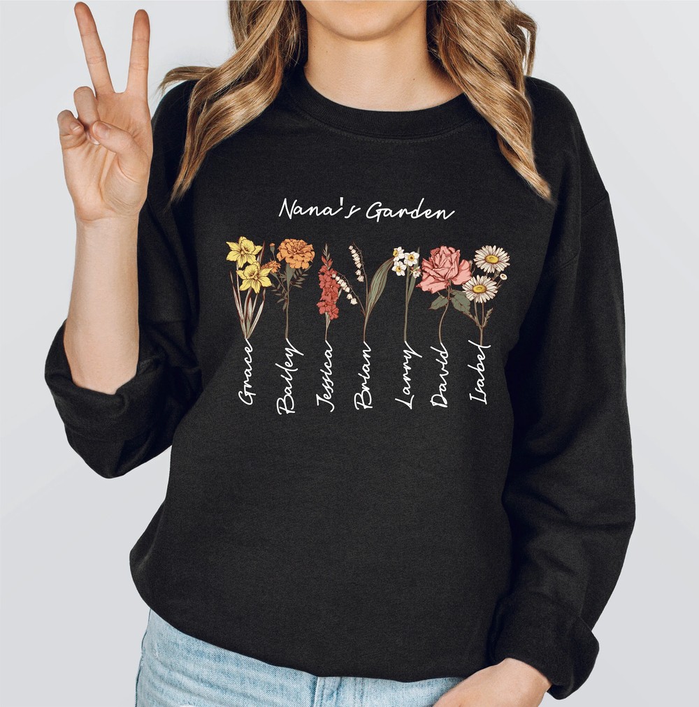 Grandmas-Garden-Sweatshirt-Custom-Birthflower-Love-Grows-Here-Grandmas-Garden-Sweatshirt-Custom-Birthflower-Love-Grows-Here-4 Grandma's Garden Sweatshirt - Custom Birthflower Love Grows Here 3