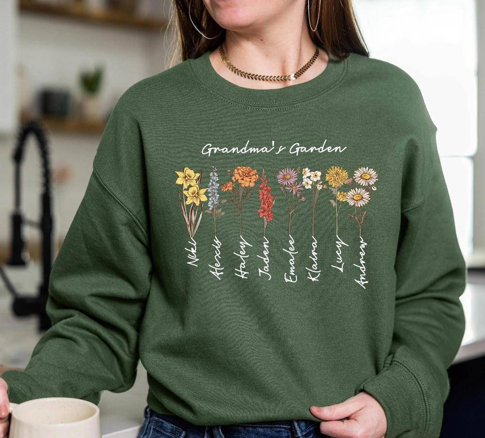 Grandmas-Garden-Sweatshirt-Custom-Birthflower-Love-Grows-Here-Grandmas-Garden-Sweatshirt-Custom-Birthflower-Love-Grows-Here-6 Grandma's Garden Sweatshirt - Custom Birthflower Love Grows Here 5