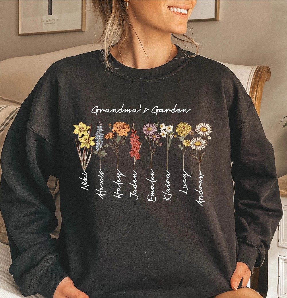 Grandmas-Garden-Sweatshirt-Custom-Birthflower-Love-Grows-Here-Grandmas-Garden-Sweatshirt-Custom-Birthflower-Love-Grows-Here-7 Grandma's Garden Sweatshirt - Custom Birthflower Love Grows Here 6