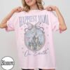 Happiest Mom On Earth Shirt - Retro Disney Castle Coquette Bow Tee 2 Happiest Mom On Earth Shirt - Retro Disney Castle Coquette Bow Tee 2