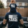 Matching Dad and Son USA Flag Shirt - Patriotic Family Gift