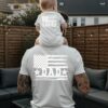 Matching Dad and Son USA Flag Shirt - Patriotic Family Gift 1