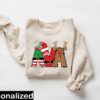Monogram Family Christmas Shirt - Personalized Mom Dad Xmas Tee 5