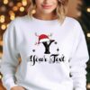 Monogrammed Family Christmas Sweatshirt - Custom Name Gift 2