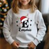 Monogrammed Family Christmas Sweatshirt - Custom Name Gift 3