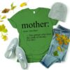 Mother Definition Shirt - Best Mom Ever Gift - Minimalist Mother's Day Tee 5