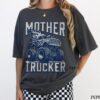Mother Trucker Shirt - Funny Monster Truck Mom Tee - Racing Style Gift 2