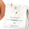 New Mom Est Year Personalized Shirt - Mom To Be Mother's Day Gift 1