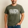 Personalised Grandpa Shirt - Custom Grandkids Names Father's Day Gift 1 Personalised Grandpa Shirt - Custom Grandkids Names Father's Day Gift 1
