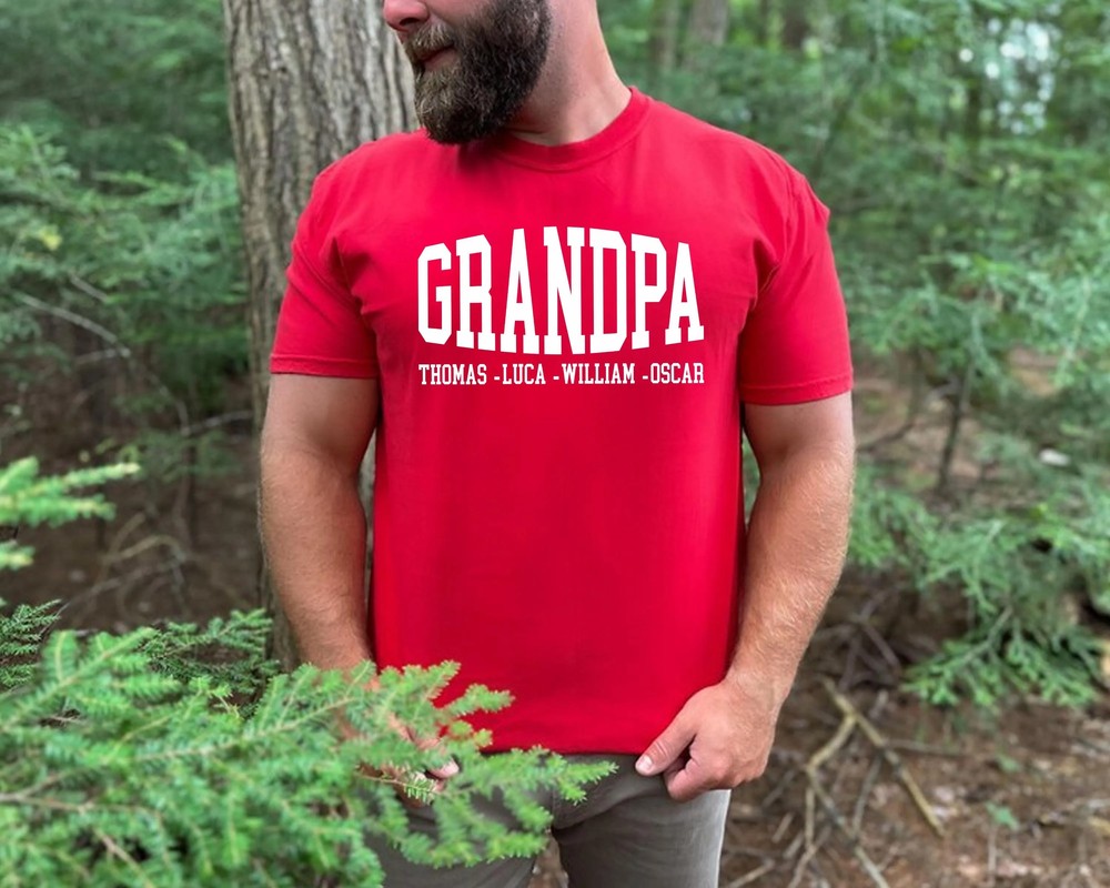 Personalised-Grandpa-Shirt-Custom-Grandkids-Names-Fathers-Day-Gift-Personalised-Grandpa-Shirt-Custom-Grandkids-Names-Fathers-Day-Gift-3 Personalised Grandpa Shirt - Custom Grandkids Names Father's Day Gift 2