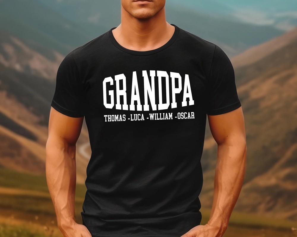 Personalised-Grandpa-Shirt-Custom-Grandkids-Names-Fathers-Day-Gift-Personalised-Grandpa-Shirt-Custom-Grandkids-Names-Fathers-Day-Gift-4 Personalised Grandpa Shirt - Custom Grandkids Names Father's Day Gift 3