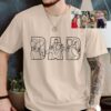 Personalized Dad Outline Shirt - Custom Photo Portrait Tee 1