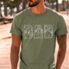 Personalized Dad Outline Shirt - Custom Photo Portrait Tee 7