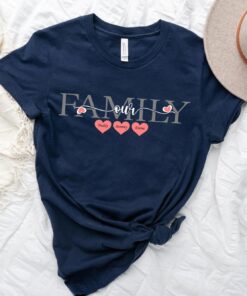 Personalized Family Names Shirt - Custom Matching Group Tee 1