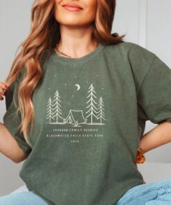 Personalized Family Reunion Camping Shirt - Custom Group Trip Tee