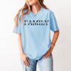 Personalized Family Shirt with Kids Names Inside - Minimal Aesthetic 1 Personalized Family Shirt with Kids Names Inside - Minimal Aesthetic 1