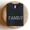 Personalized Family Shirt with Kids Names Inside - Minimal Aesthetic 4 Personalized Family Shirt with Kids Names Inside - Minimal Aesthetic 4