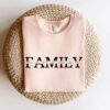 Personalized Family Shirt with Kids Names Inside - Minimal Aesthetic 7 Personalized Family Shirt with Kids Names Inside - Minimal Aesthetic 7