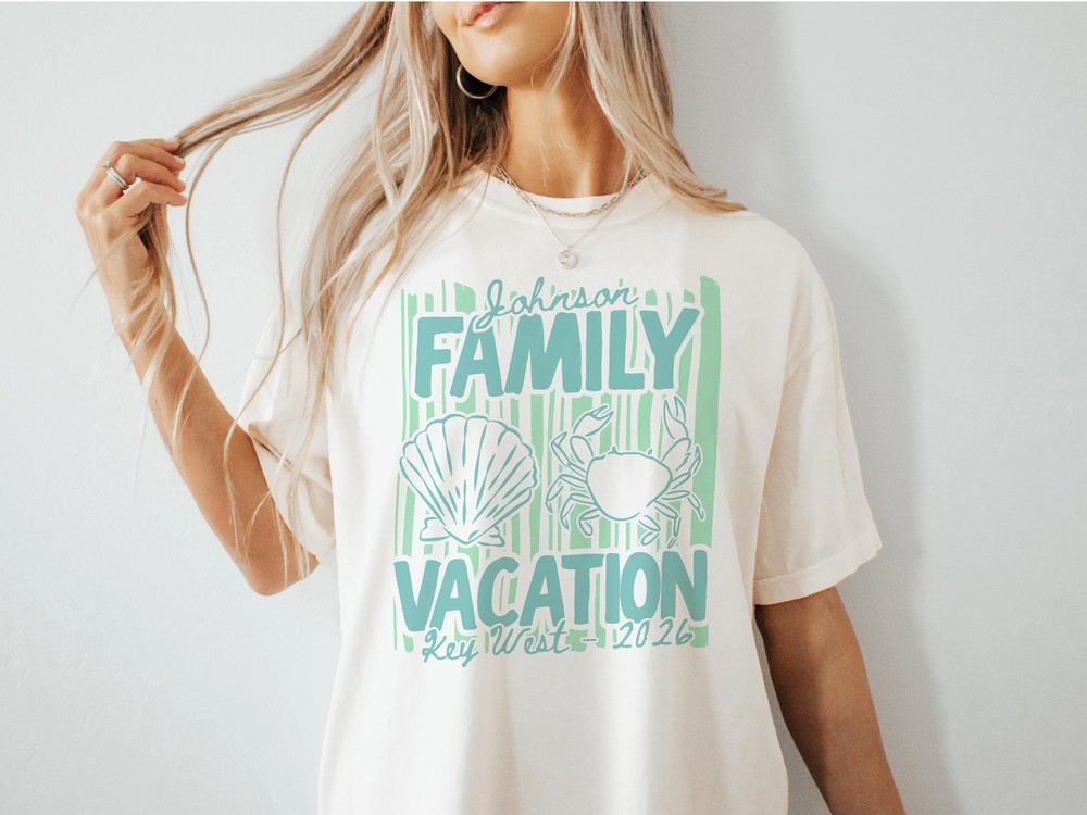 Personalized Family Vacation Shirt - Matching Group Travel Tee 7 Personalized Family Vacation Shirt - Matching Group Travel Tee