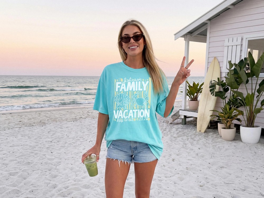 Personalized-Family-Vacation-Shirt-Matching-Group-Travel-Personalized-Family-Vacation-Shirt-Matching-Group-Travel-Tee-6 Personalized Family Vacation Shirt - Matching Group Travel Tee 5
