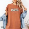 Personalized Floral Mama Shirt - Custom Kids Names Mother's Day Tee 5