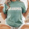 Personalized Grandma Shirt with Grandkids Names - Floral Mimi Gigi Tee 5