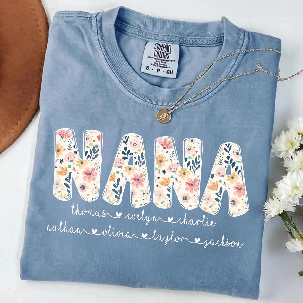 Personalized-Nana-Floral-Shirt-Grandma-Gigi-Kids-Names-Gift-Personalized-Nana-Floral-Shirt-Grandma-Gigi-Kids-Names-Gift-3 Personalized Nana Floral Shirt - Grandma Gigi Kids Names Gift 2