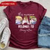 Personalized This Awesome Dad Belongs to Shirt, Personalized Photo Dad Shirt, Father's Day Shirt Custom Dad Gifts from Daughter Son 1 Personalized This Awesome Dad Belongs to Shirt, Personalized Photo Dad Shirt, Father's Day Shirt Custom Dad Gifts from Daughter Son 1