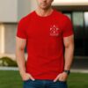 Personalized men's t-shirt for dad with children's names and birth years as a Father's Day gift 7