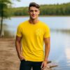 Personalized men's t-shirt for dad with children's names and birth years as a Father's Day gift 8