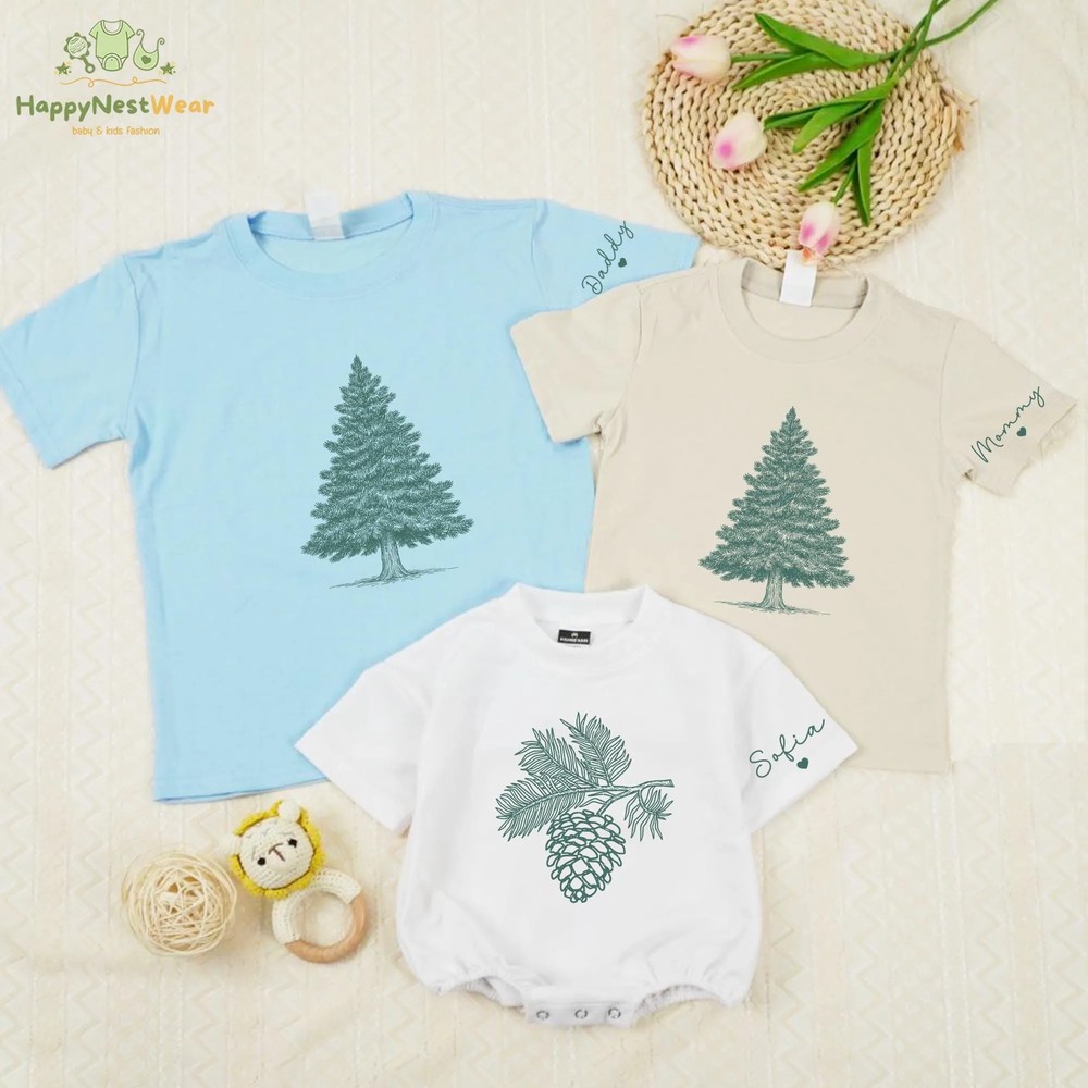 Pinecone-and-Pine-Tree-Matching-Shirt-Christmas-Tree-Family-Outfit-Pinecone-and-Pine-Tree-Matching-Shirt-Christmas-Tree-Family-Outfit-2 Pinecone and Pine Tree Matching Shirt - Christmas Tree Family Outfit 1