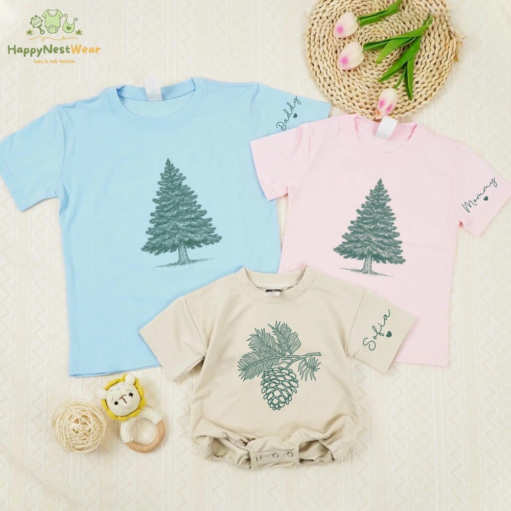 Pinecone-and-Pine-Tree-Matching-Shirt-Christmas-Tree-Family-Outfit-Pinecone-and-Pine-Tree-Matching-Shirt-Christmas-Tree-Family-Outfit-3 Pinecone and Pine Tree Matching Shirt - Christmas Tree Family Outfit 2
