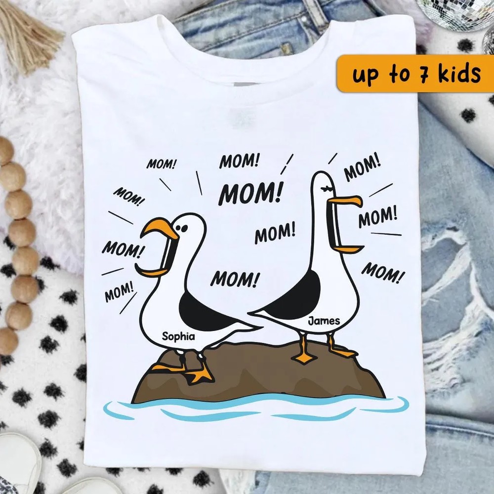 Seagull-Mom-Mom-Mom-Shirt-Personalized-Name-Gift-Funny-Mothers-Day-Seagull-Mom-Mom-Mom-Shirt-Personalized-Name-Gift-Funny-Mothers-Day-2 Seagull Mom Mom Mom Shirt - Personalized Name Gift - Funny Mother's Day 1