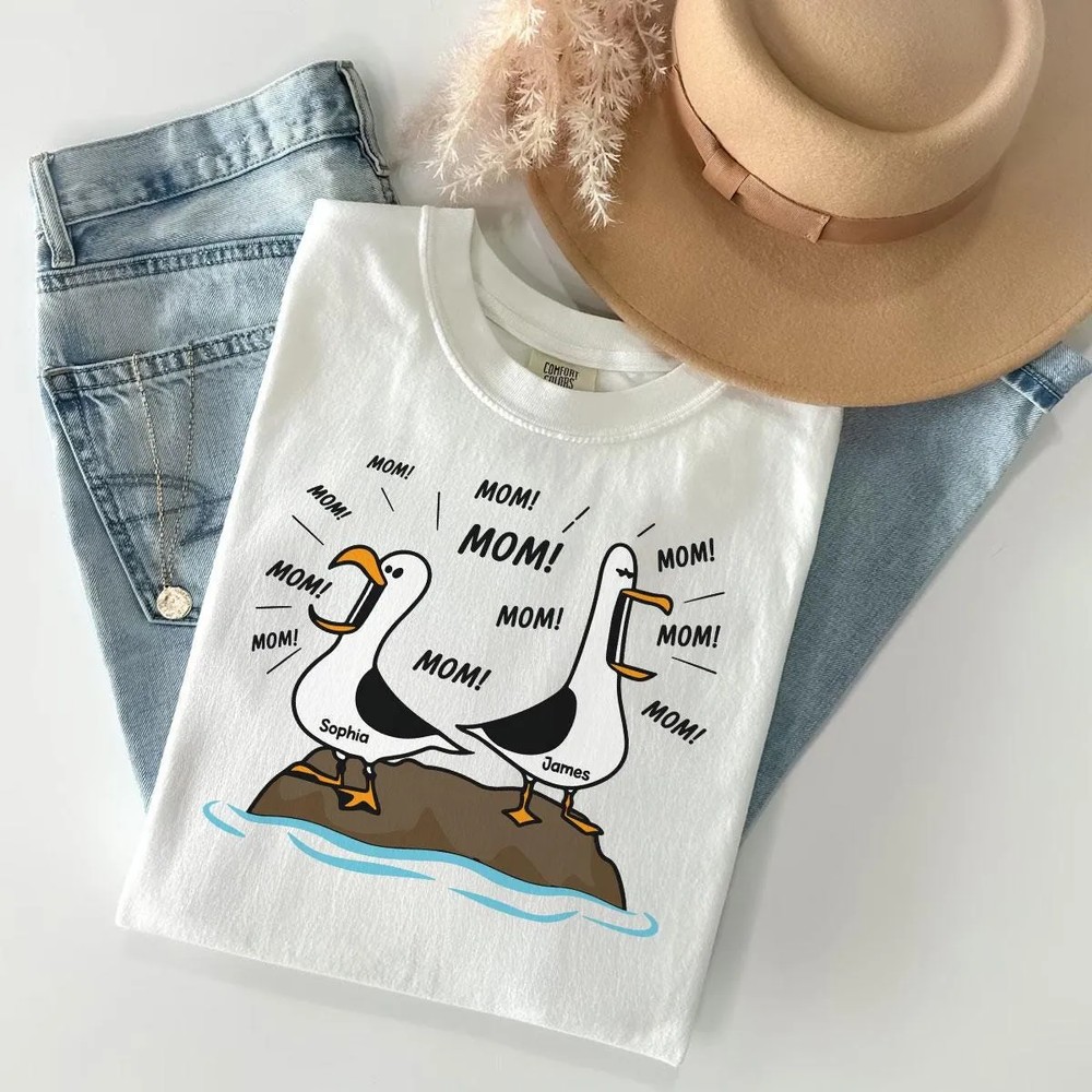Seagull-Mom-Mom-Mom-Shirt-Personalized-Name-Gift-Funny-Mothers-Day-Seagull-Mom-Mom-Mom-Shirt-Personalized-Name-Gift-Funny-Mothers-Day-3 Seagull Mom Mom Mom Shirt - Personalized Name Gift - Funny Mother's Day 2