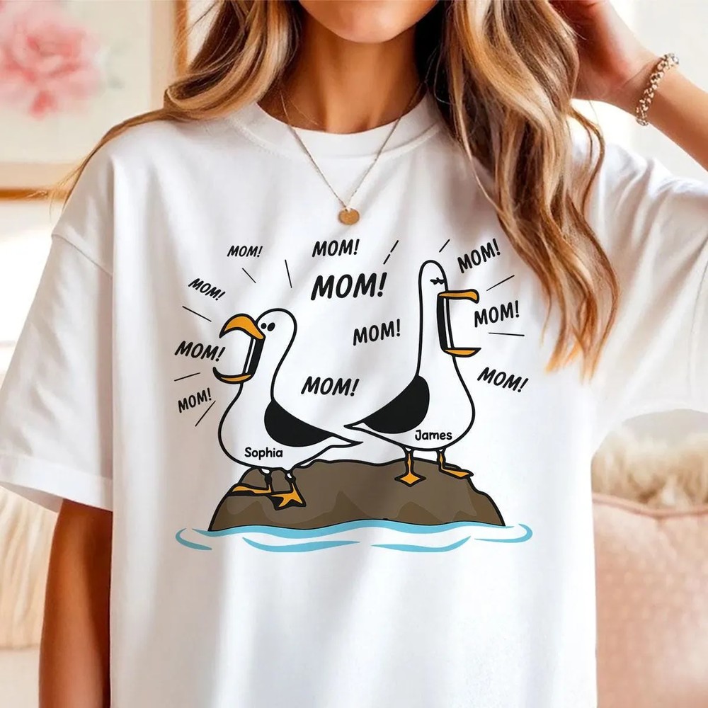 Seagull-Mom-Mom-Mom-Shirt-Personalized-Name-Gift-Funny-Mothers-Day-Seagull-Mom-Mom-Mom-Shirt-Personalized-Name-Gift-Funny-Mothers-Day-4 Seagull Mom Mom Mom Shirt - Personalized Name Gift - Funny Mother's Day 3