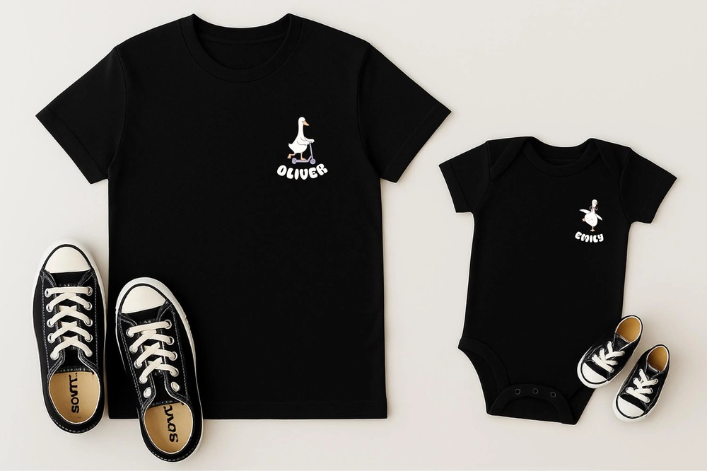 Silly-Goose-Family-Matching-Shirts-Personalized-Family-Outfits-Silly-Goose-Family-Matching-Shirts-Personalized-Family-Outfits-5 Silly Goose Family Matching Shirts - Personalized Family Outfits 4