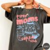 Tired Moms Coffee Club - Retro Espresso Graphic Tee - Comfort Colors