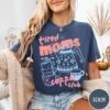 Tired Moms Coffee Club - Retro Espresso Graphic Tee - Comfort Colors 3
